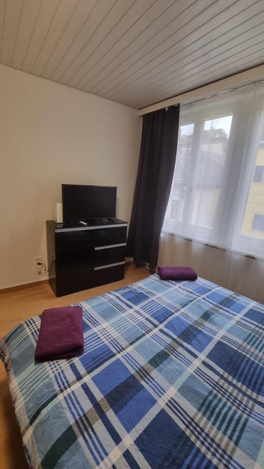 Cosy Studio 5 Mins Walking From Interlaken West Apartment Bagian luar foto