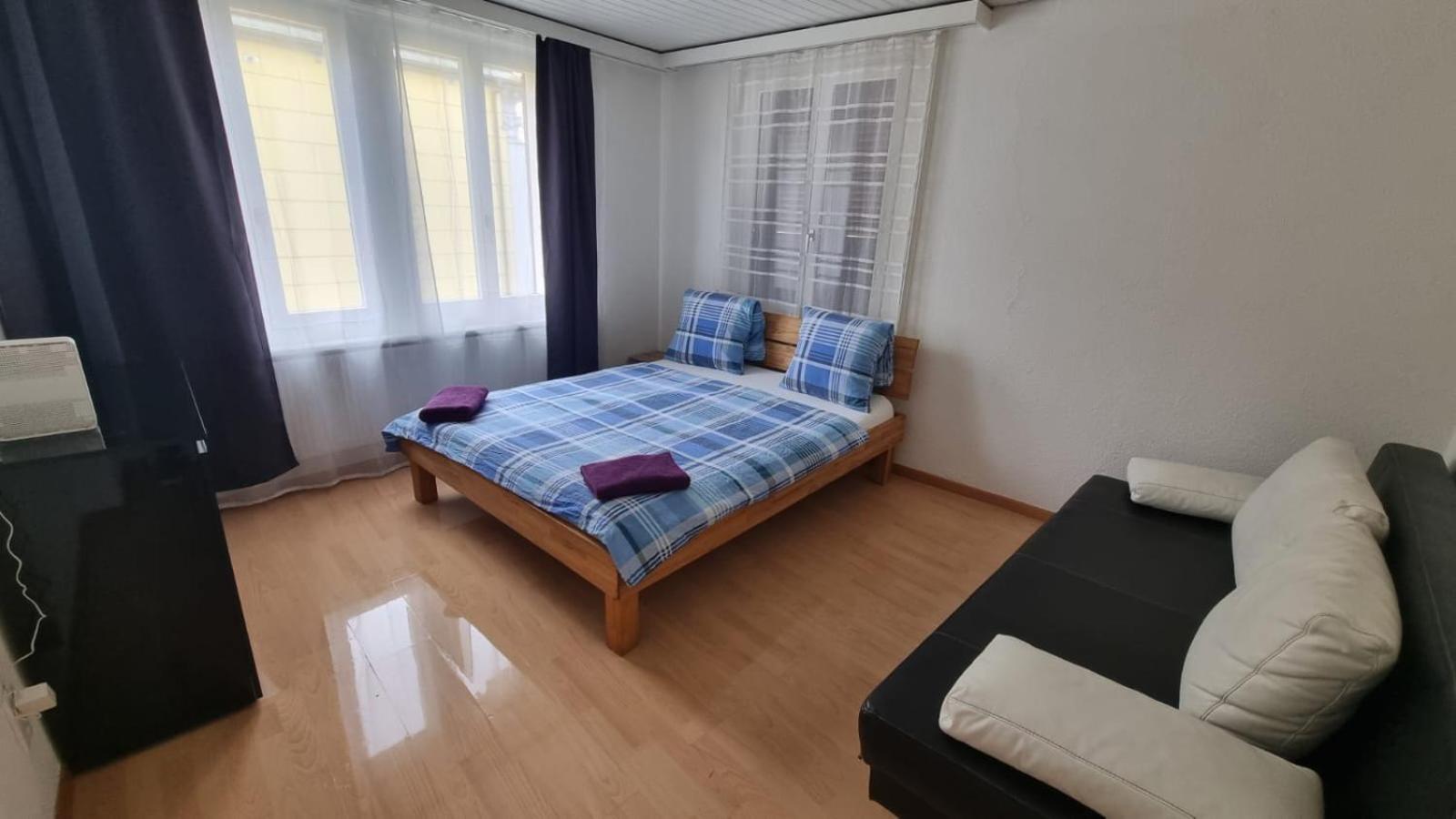 Cosy Studio 5 Mins Walking From Interlaken West Apartment Bagian luar foto